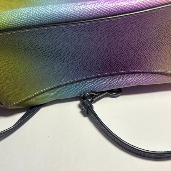 NWT Coach Mini Bennett Crossbody Shoulder Bag Purse Rainbow Ombre 91456 - Picture 5 of 7